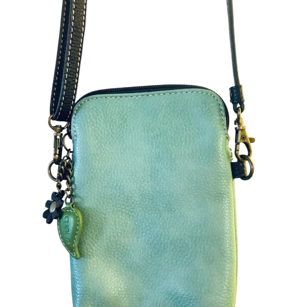 Chala bluebird Cellphone Xbody Turquoise Synthetic